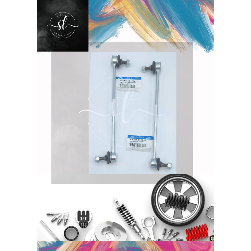 Kia Spectra 1.6CC [ OK2N1-34-150A / OK2N1-34-170A ] Stabilizer Link ด้านหน้าซ้ายและขวา