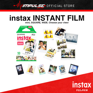 Fujifilm ฟิล์มทันที - instax Film mini, SQUARE, WIDE