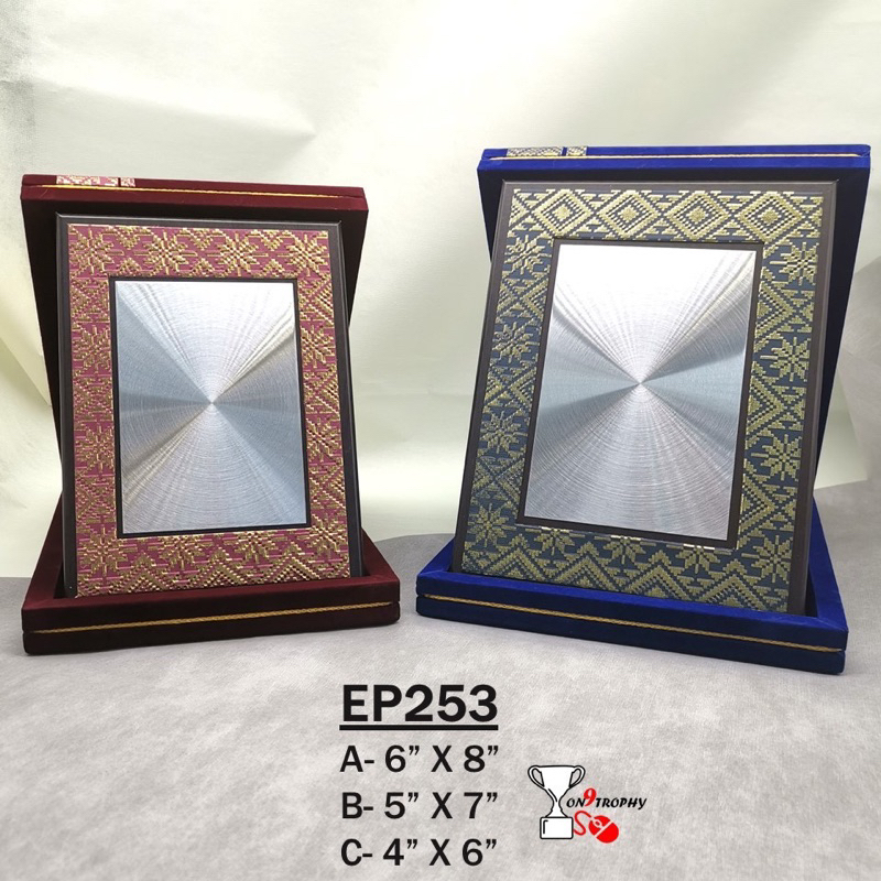 PLAQUE PLAK KAYU VELVET BOX VB 253*