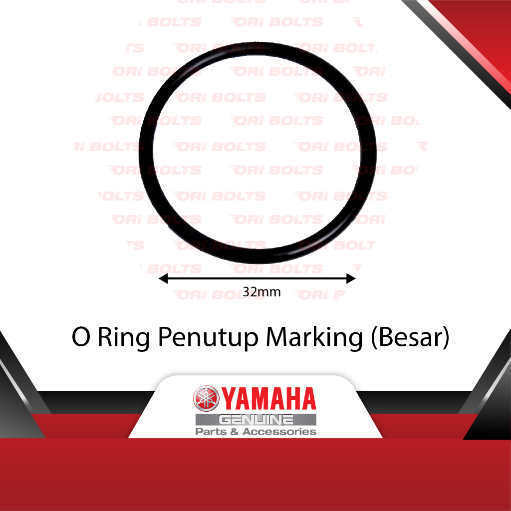 Yamaha 135LC (1210) V1 V2 V3 V4 V5 V6 V7 O แหวน Penutup Marking kat Magnetic Cover (บีซาร์) - 93210-