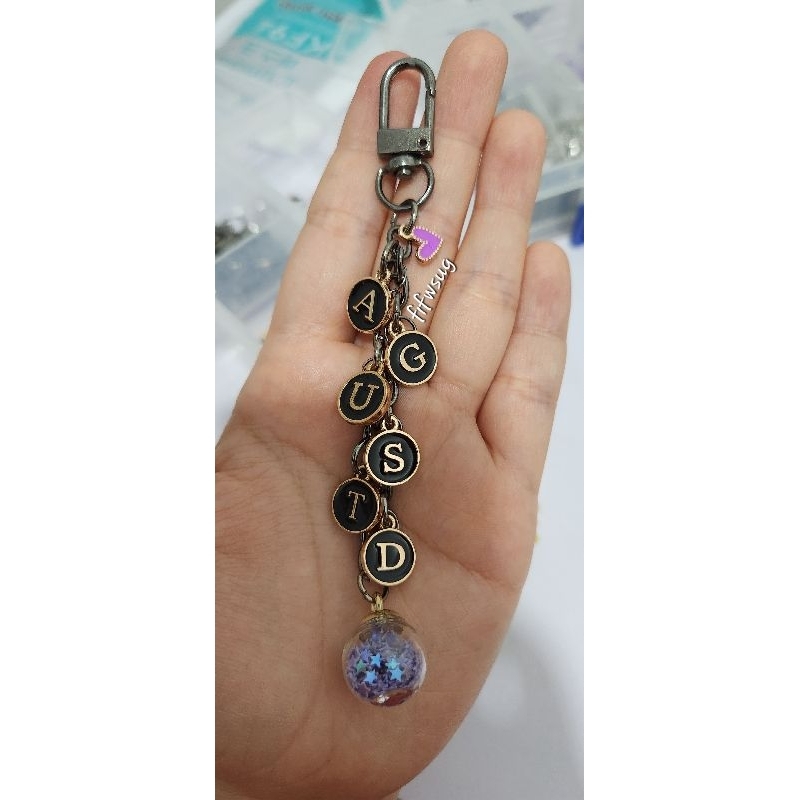 AGUST D พวงกุญแจ suga bts