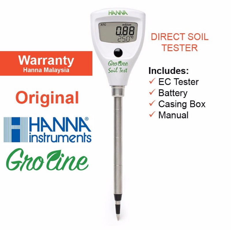 (HANNA) DIRECT SOIL EC TESTER (HI98331)
