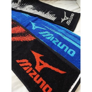 Mizuno ผ้าขนหนู แบบบาง กีฬา ผ้าขนหนู Jacquard ท่อไอเสีย