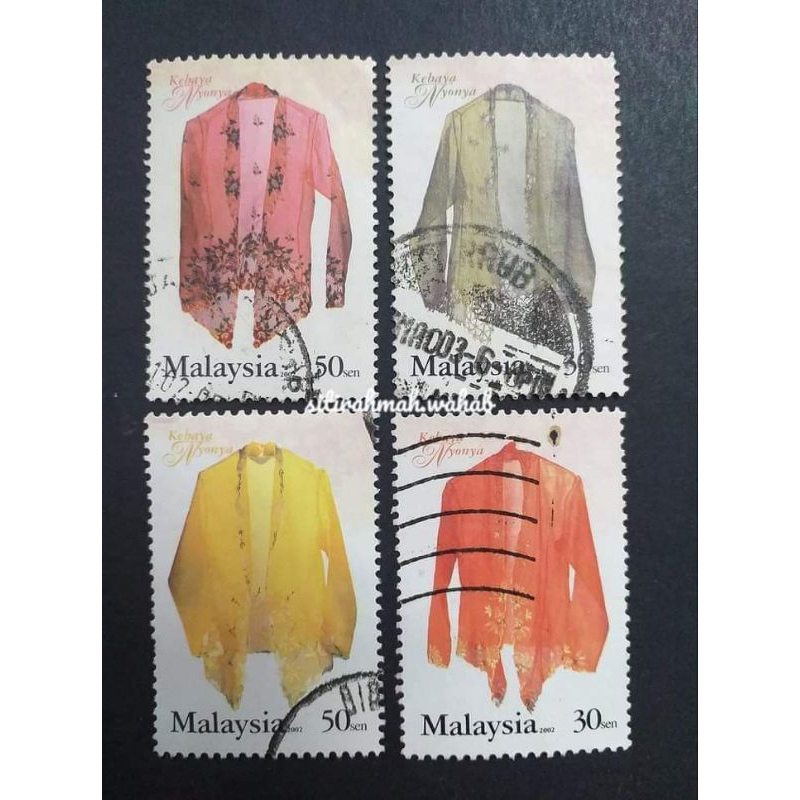 แสตมป์มือสอง - Kebaya Nyonya 2002
