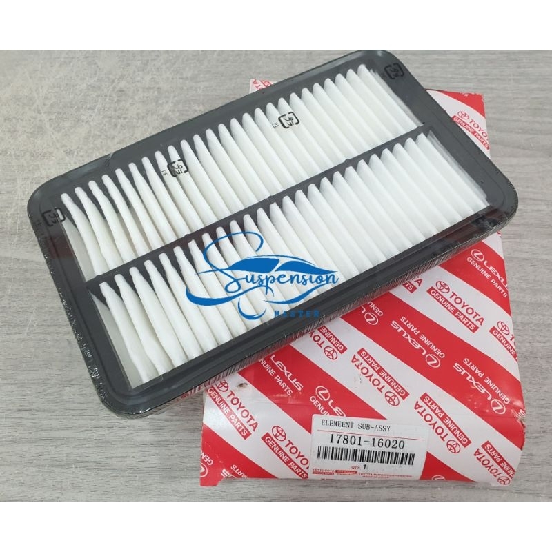 AIR FILTER -17801-16020 - TOYOTA AVANZA 1.3 F601 /TOYOTA CELICA ZST231 /PERODUA KEMBARA OLD