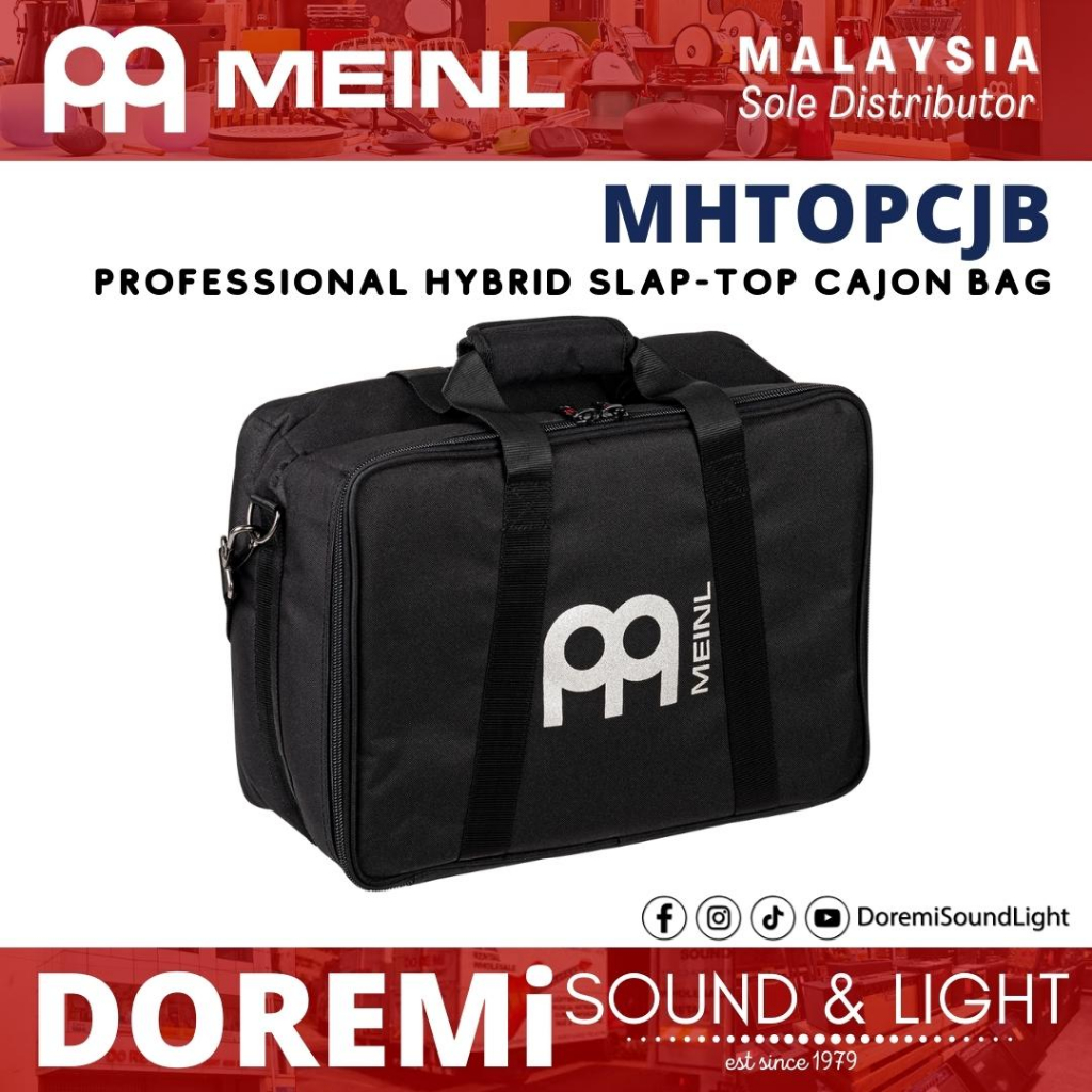 Meinl MHTOPCJB Professional Hybrid Slap-Top Cajon Bag