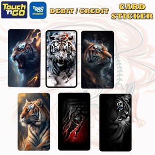 สติกเกอร์การ์ด HARIMAU TIGER Touch n Go (กันน้ํา, คุณภาพสูง), TNG CARD