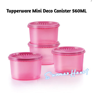 TUPPERWARE กระป๋องทัปเปอร์แวร์ ขนาดเล็ก 560 มล. 1 ชิ้น 2 ชิ้น