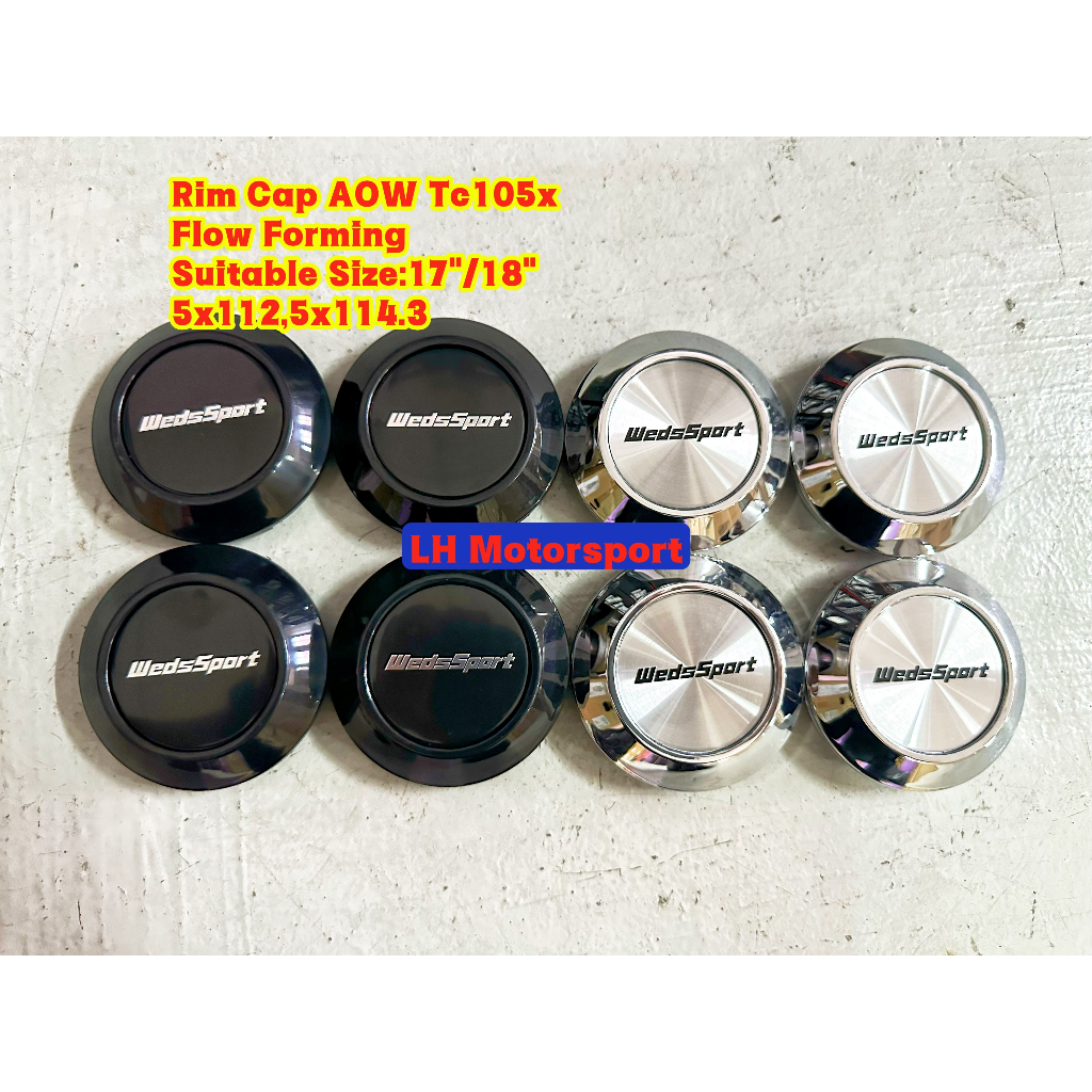 ฝาครอบล้อ AOW Tc105x 17/18 Rim Cap ตัวเลือกอัตโนมัติ Wedsport Tc105x 18 Civic Accord Camry Passat Vo
