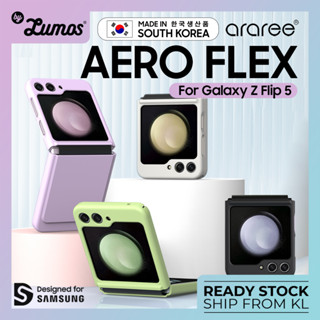 Araree Samsung Galaxy Z Flip 5 Aero Flex เคสโทรศัพท์ ไม่รวมโทรศัพท์