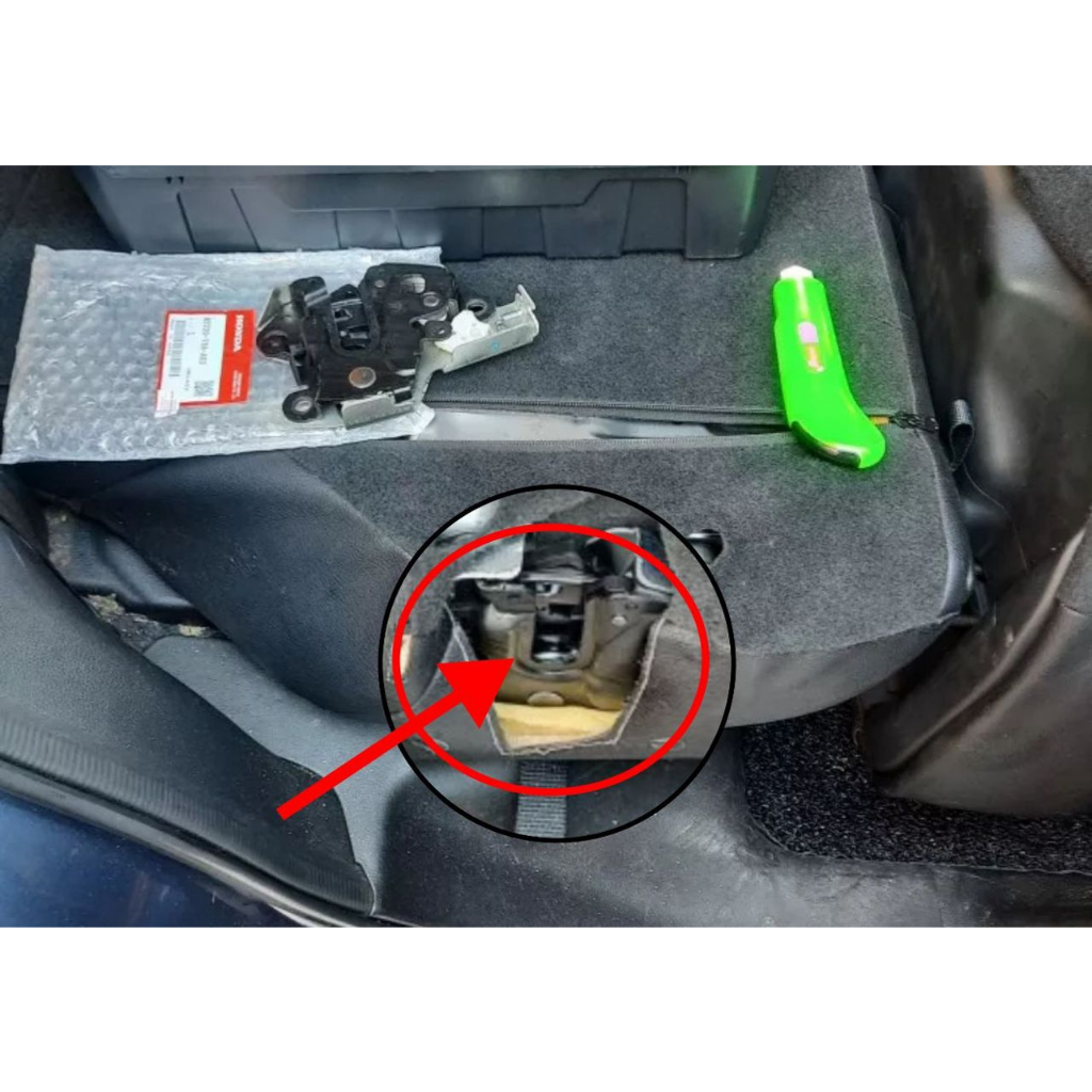 SHUTTLE GK8 CRV RM1 RM2 RM4 RW2 RW3 TME 2012-2023T0A ด้านหลังที่นั่งล็อค BELAKANG LOCK KURUSI 82220-