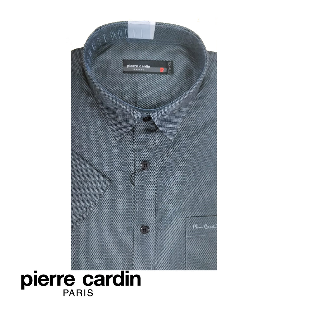 Pierre CARDIN เสื้อยืดแขนสั้น ผ้าฝ้าย 100% พิมพ์ลาย สําหรับผู้ชาย (W3560B-11426)