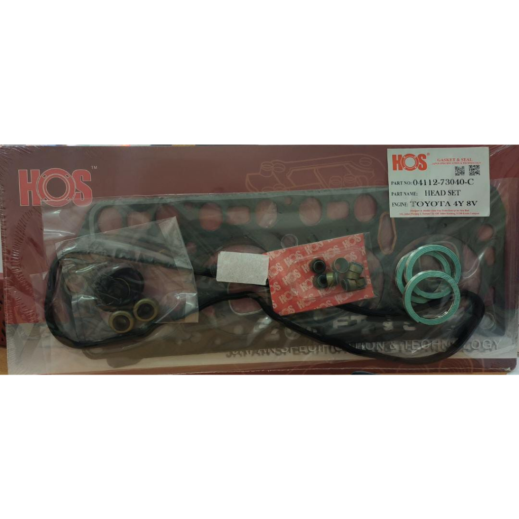 [ HOS ] TOYOTA 4Y 8V [ TOP SET ] 04112-73040-C