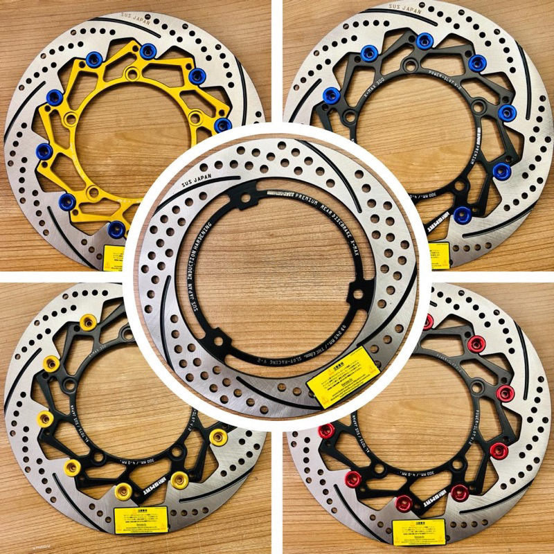 Racing Floating Disc สําหรับ Yamaha XMax 250 / 300 X-Max 300 มม.ขนาด R25 Tebal 4 มม. 100% Plug And Play Design Kamui