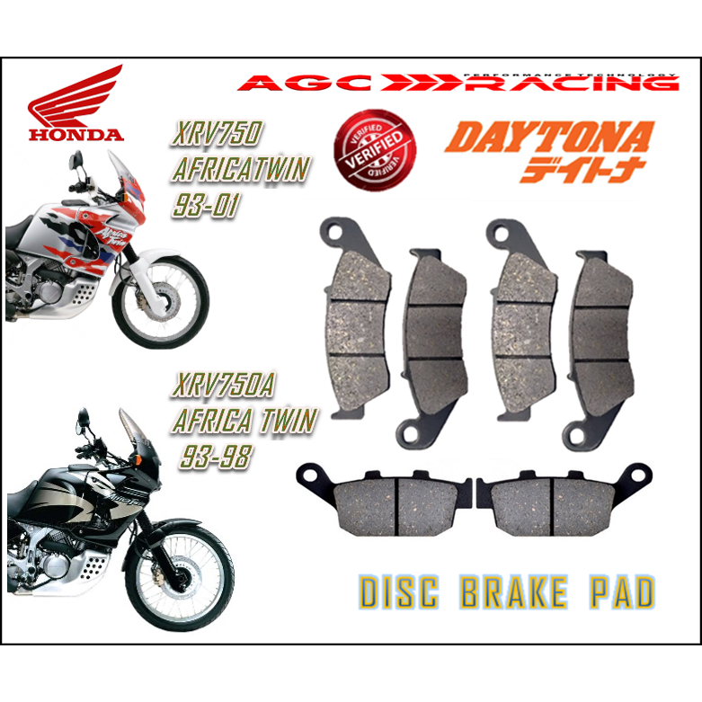 ผ้าเบรค HONDA XRV 750 Africa TWIN 93-01 XRV 750A AFRICA TWIN 93-98 คุณภาพดีที่สุด