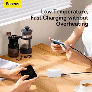 Baseus Minimalist Series สายชาร์จเร็ว USB 2.4A ถ่ายโอนข้อมูลความเร็วสูง แบบถัก ยาว 1.2 ม. สำหรับสมาร์ทโฟนและแท็บเล็ต