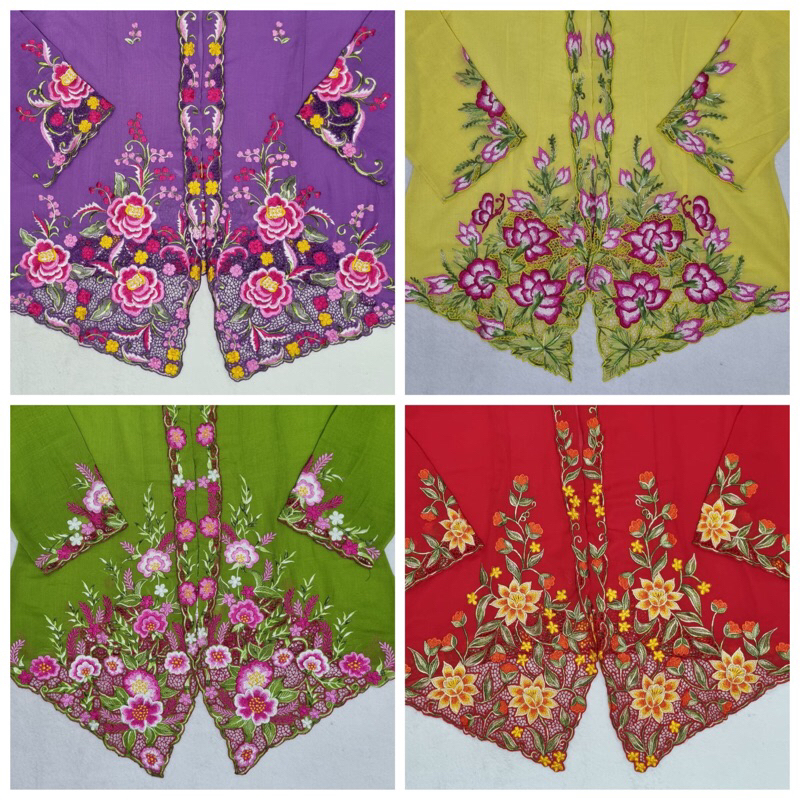 Exclusive Kebaya Nyonya Top - Size XL ( ไม่มีปุ่ม)