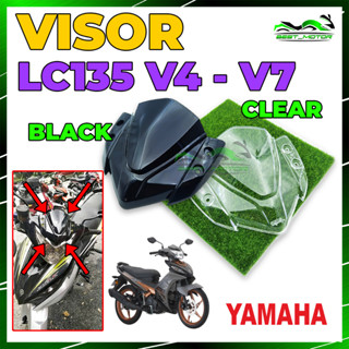 กระจกมองข้างรถยนต์ LC135 V4-V7 LC 135 LC135 และสกรูวีเซอร์ [รุ่น LC V6]