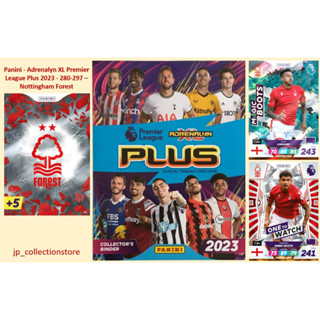 [Nottingham Forest] Panini - Adrenalyn XL Premier League Plus 2023-280-297