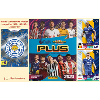 [Leicester City] Panini - Adrenalyn XL Premier League Plus 2023-190-207