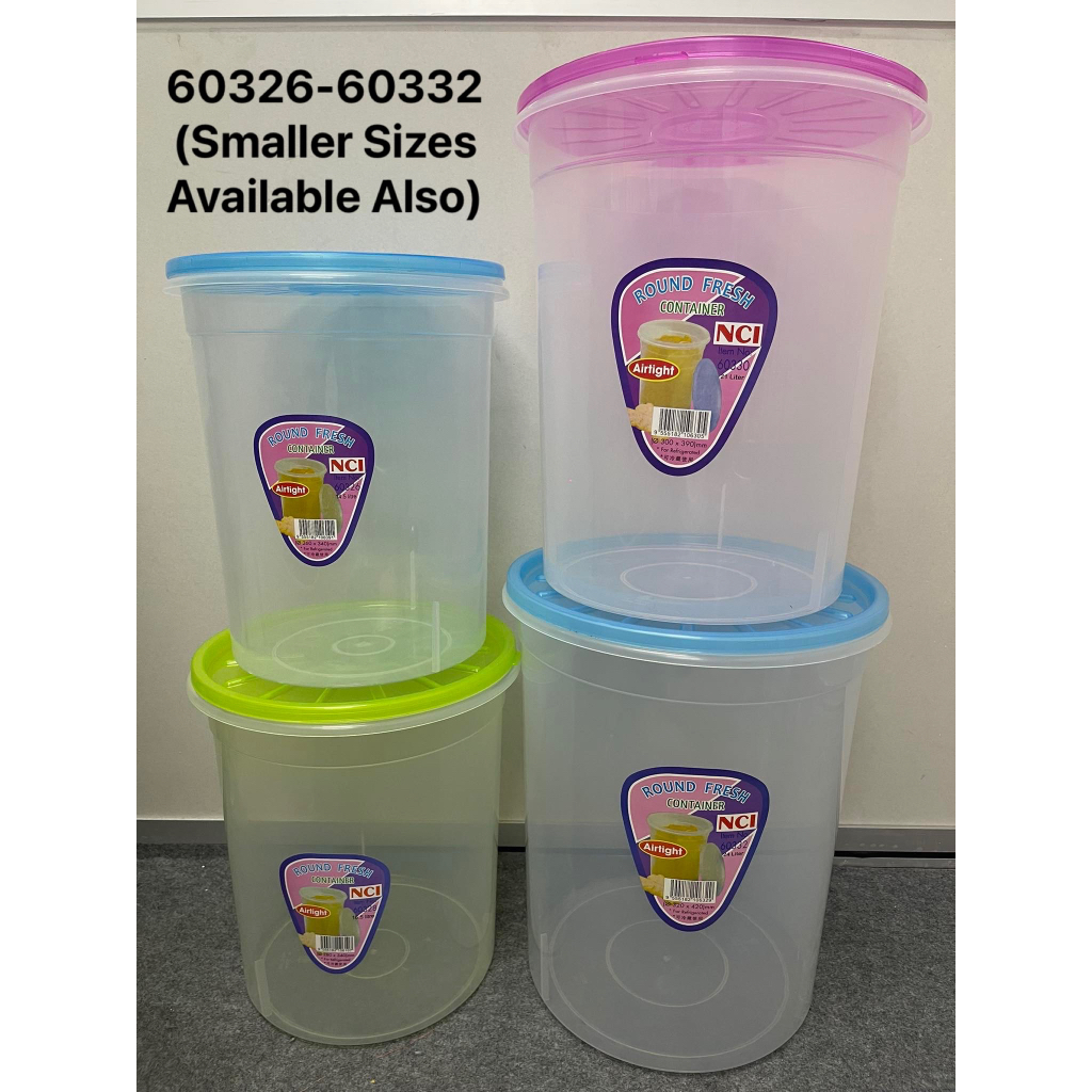 NCI 60326 60328 60330 60332 พลาสติกปลอดสาร BPA รอบภาชนะอเนกประสงค์สุญญากาศสด Bekas Keropok