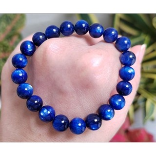 Kyanite สร้อยข้อมือ รูปตาแมว ที่แข็งแกร่ง