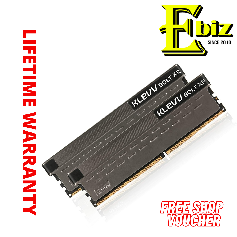 KLEVV BOLT XR 16GB DDR4 3600mhz 4000mhz เดสก์ท็อปสําหรับเล่นเกม Ram 8GB X 2 KIT