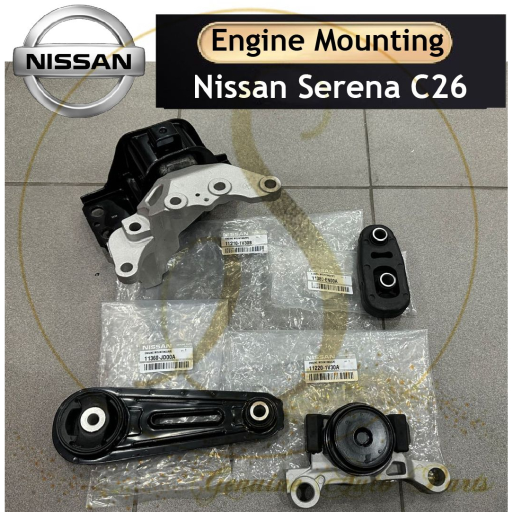 NISSAN SERANA C26 2010-2016 เครื่องยนต์ MOUNTING 11380-EN00A 11360-JD00A 11220-1V30A 11210-1V30B