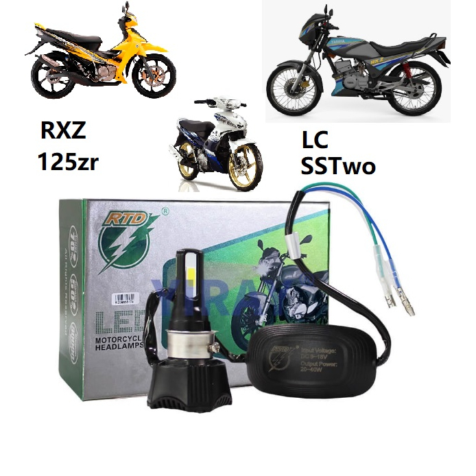 RAYTON RTD LED ไฟหน้ารถจักรยานยนต์ RTD M02H M02D M02E M02G AC/DC ไฟหน้ารถจักรยานยนต์ LED มอเตอร์ LED