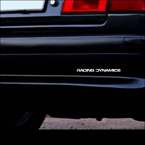 RACING DYNAMICS BMW สติ๊กเกอร์ / รูปลอก (สติ๊กเกอร์คุณภาพสูง)