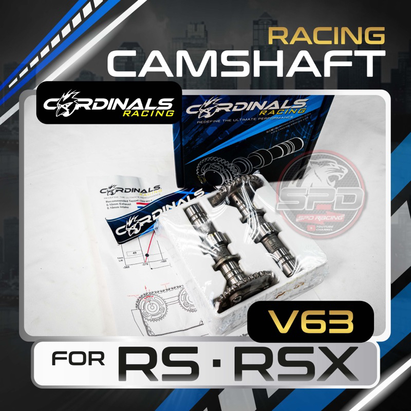 Racing Camshaft Cardinals Racing V63 สําหรับ RS150 / RSX150