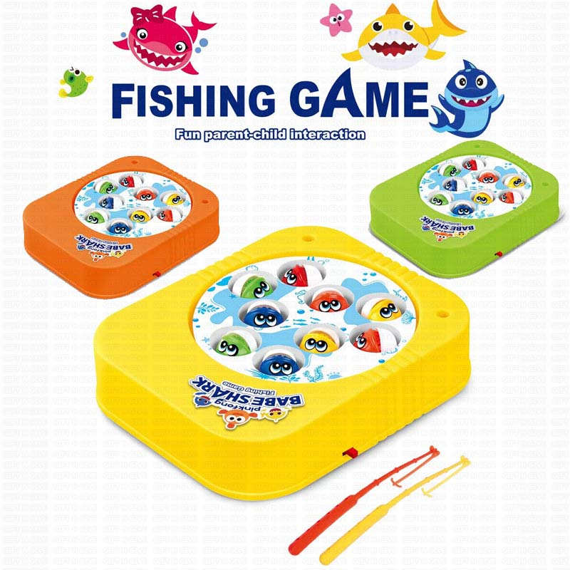 Baby Shark Fishing Game Early Educational Toys For Boys Girls Kids