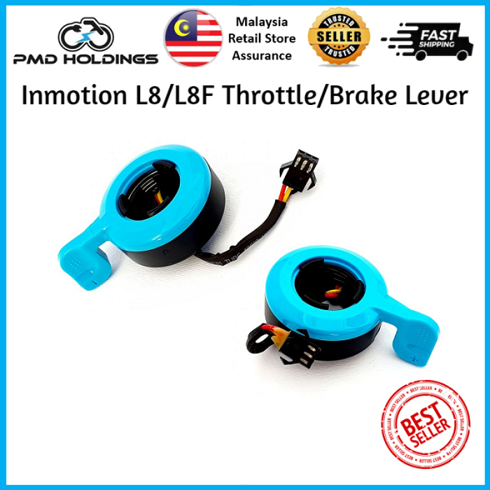 Inmotion L8 / L8F คันเร่ง / คันเบรก ชิ้นส่วนอะไหล่สกู๊ตเตอร์ไฟฟ้า คันเร่ง / ที่จับเบรก