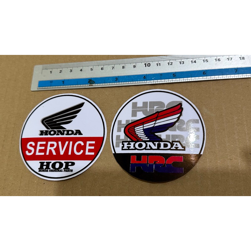 สติ๊กเกอร์ honda บริการ hrc racing