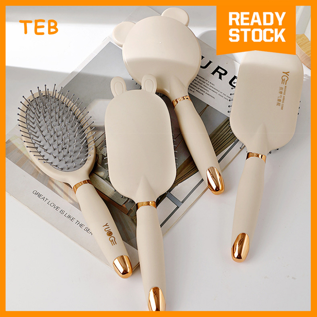 Berus Rambut Comol Sikat Kulit Kepaala | เบาะลมผู้หญิงแบบพกพาหวีผมแบบพกพาหวีนวดป้องกันไฟฟ้าสถิตย์