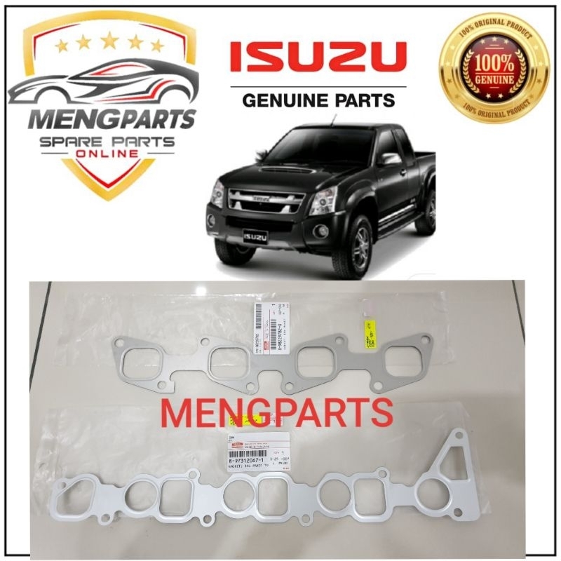 ISUZU DMAX 2.5 & 3.0 16V 4JK1 & 4JJ1 2005Y-2019Y EXHAUST & INLET MANIFOLD GASKET 8-98229782-0 8-9731