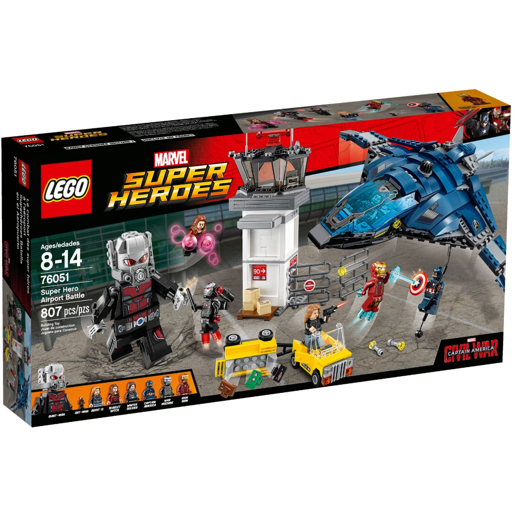 [BOB] 76051 LEGO Marvel Super Heroes Super Hero Airport Battle ใหม่ MISB