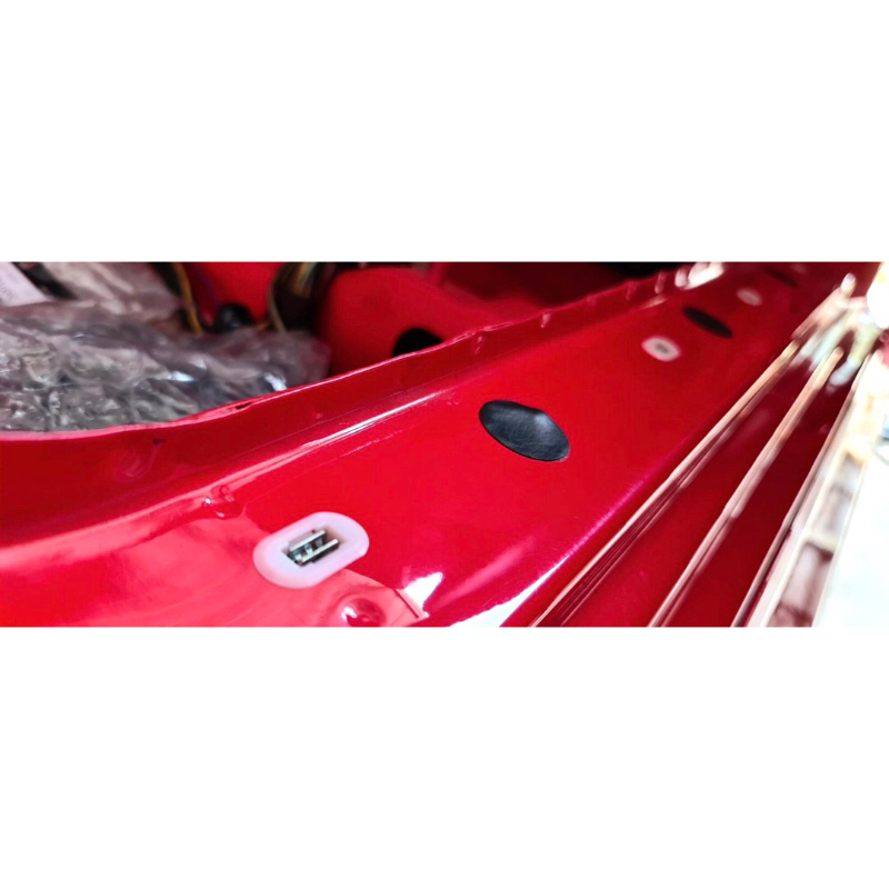ใหม่ 2 ชิ้นคลิปร่างกายด้านข้าง STEP SCUFF PLATE MITSUBISHI LANCER EVO6 EVO5 EVO4 EVO3 EVO2 EVO1 CP9A