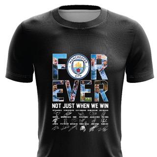 เสื้อยืด ลาย Man City แห้งเร็ว XS - 7XL (ผู้ชนะ EPL 2023)