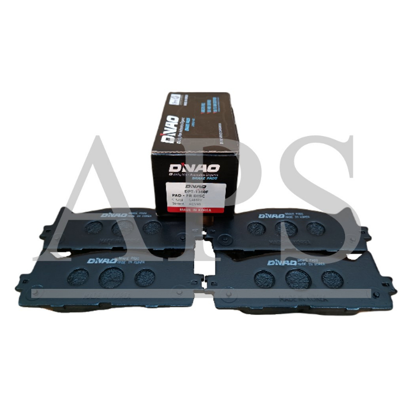 ผ้าเบรค TOYOTA CAMRY ACV40 FRONT DNAO (MADE IN KOREA)