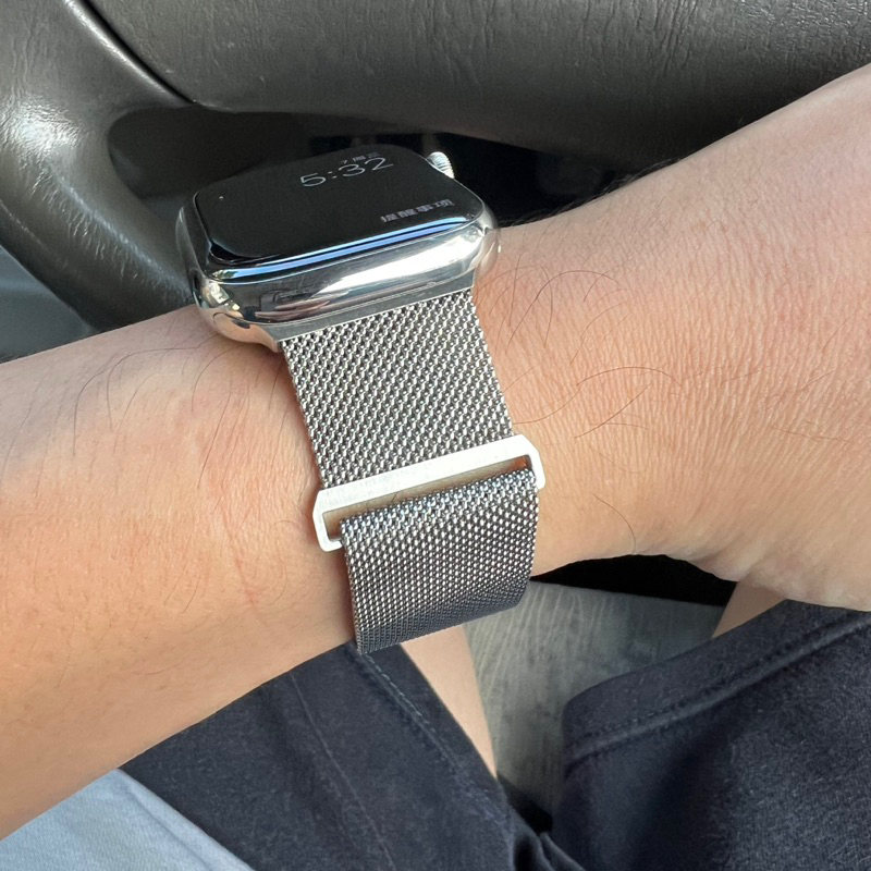 สาย Iwatch Milanese 42/44/45/49 มม. สายนาฬิกาอัจฉริยะ วัสดุสูง สาย Loop Milanese