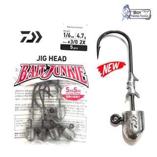 23 DAIWA JIGHEAD JIG HEAD BAITJUNKIE 2X BKK HOOK FISHING HOOK SP HOOK SOFT LURE HOOK