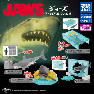 [Takara Tomy] JAWS ฟิกเกอร์แคปซูลกาชาปอง หนัง ขนาดเล็ก 2 ชิ้น