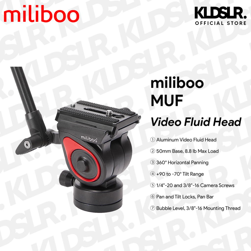 Miliboo MUF Video Fluid Head