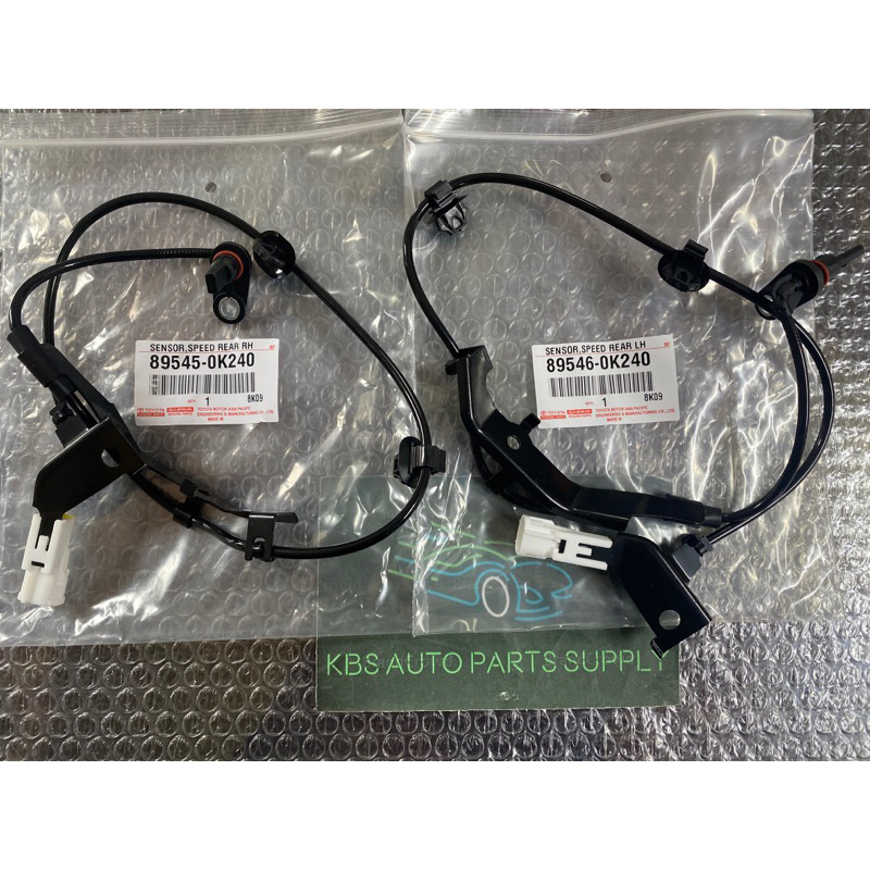 89545-0K240 R/RH 89546-0K240 R/LH เซ็นเซอร์ความเร็ว ABS สําหรับ TOYOTA HILUX