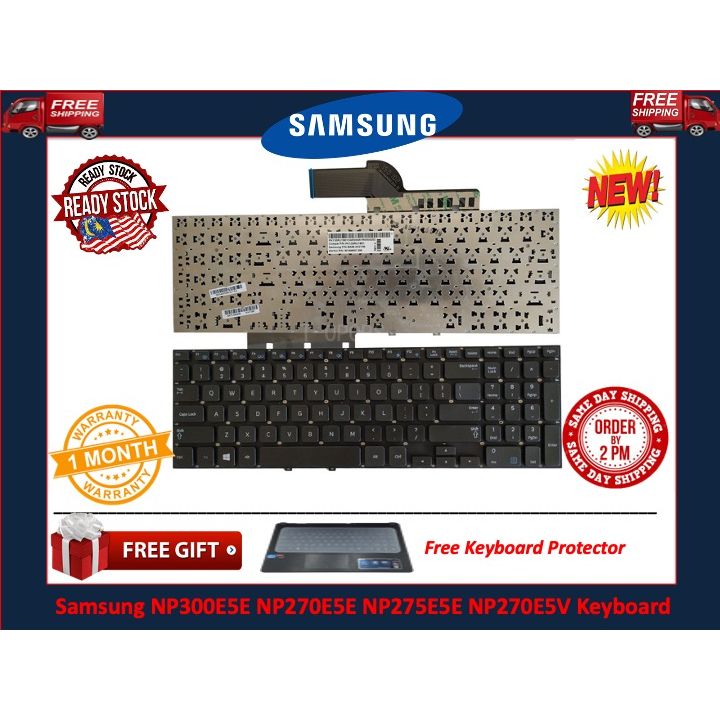 แป้นพิมพ์แล็ปท็อป Samsung 355E5 / NP270E5V / NP275E5V / NP270E5E / 270E5V / 275E5V/ 9Z.N4NSN.01D / M