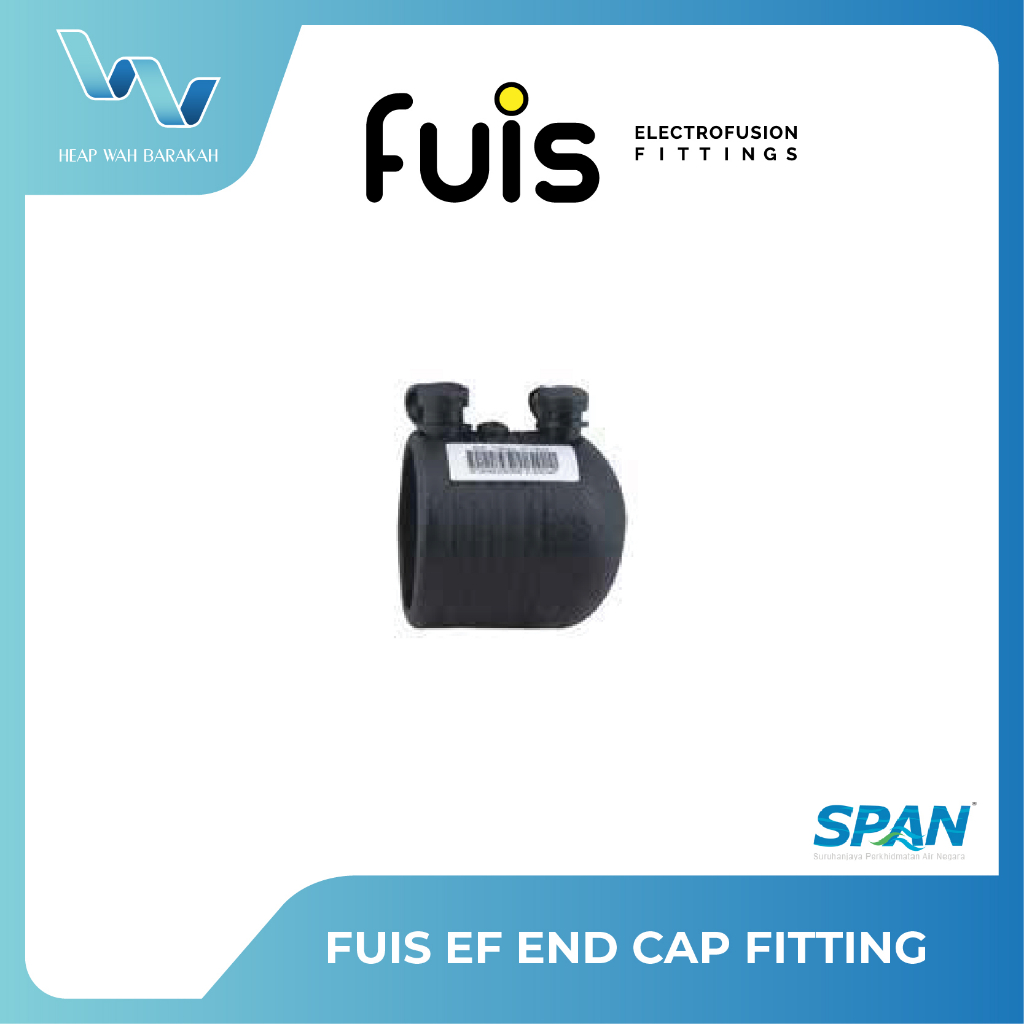 FUIS HDPE ELECTRUSION END CAP (25MM - 75MM)