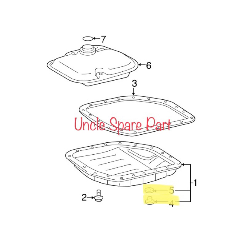 TOYOTA ALTIS ZRE142 ZRE172 WISH ZGE20 ถั่วน้ํามันและล้าง -