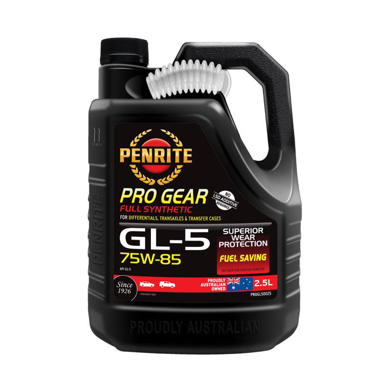 Penrite Pro Gear GL-5 75W-85 สังเคราะห์เต็ม (2.5L)