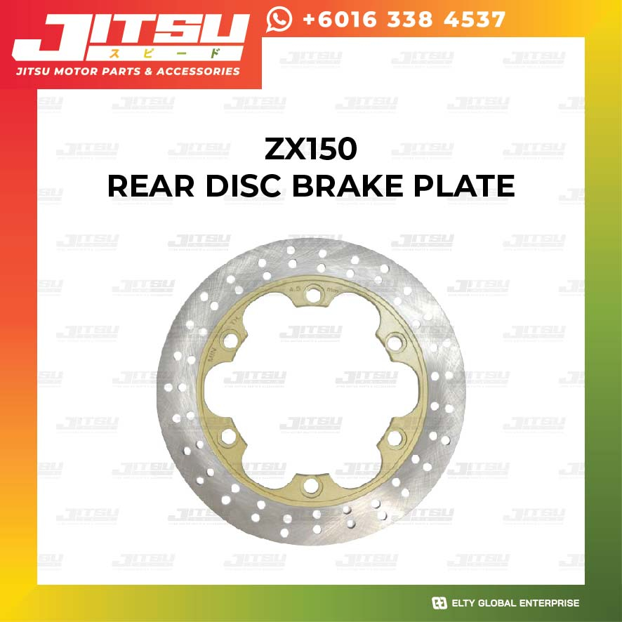 ดิสก์เบรกหลัง KAWASAKI ZX150 Plat Brek Cakera Belakang JITSU